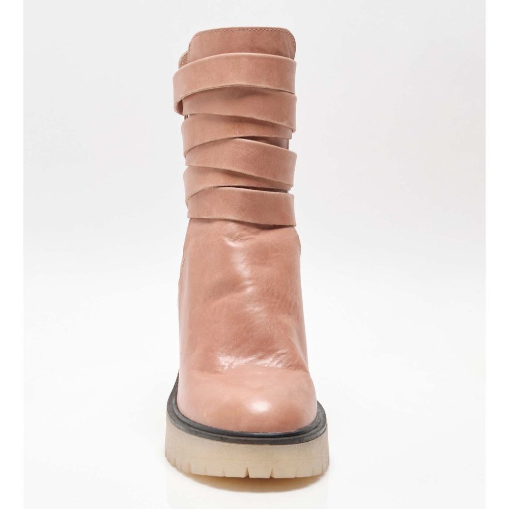 🎉LAST CHANCE🎉 NWT Free People Jesse Cutout Boots / English Tan - Picture 4 of 7